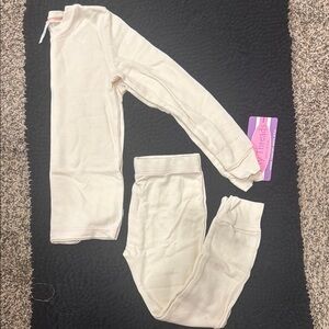 City Threads Cream Joggers and Top NWT